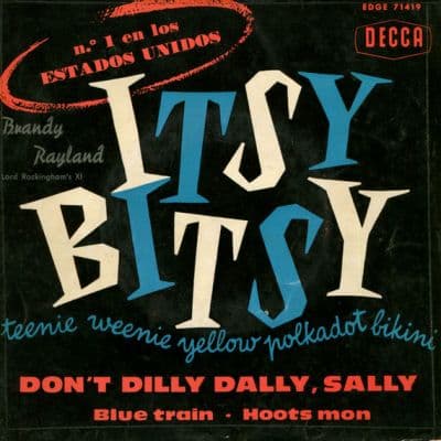 브라이언 하일랜드 - 잇시 빗시 티니 위니 옐로 폴카 닷 비키니(Itsy Bitsy Teenie Weenie Yellow Polka Dot Bikini) 가사 발음 해석