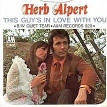 허브 앨퍼트 - 디스 가이스 인 러브 위드 유(This Guy's In Love With You) 가사 발음 해석