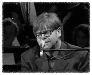 Elton John and Kiki Dee